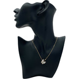 ヴァンクリーフ＆アーペル Van Cleef & Arpels ドゥパピヨンネックレス ピンクゴールド Au750/マザーオブ/ダイヤモンド ジュエリー