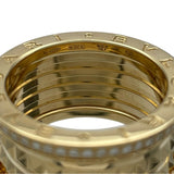 ブルガリ BVLGARI ビーゼロワンロック4バンドリング ゴールド Au750 ジュエリー