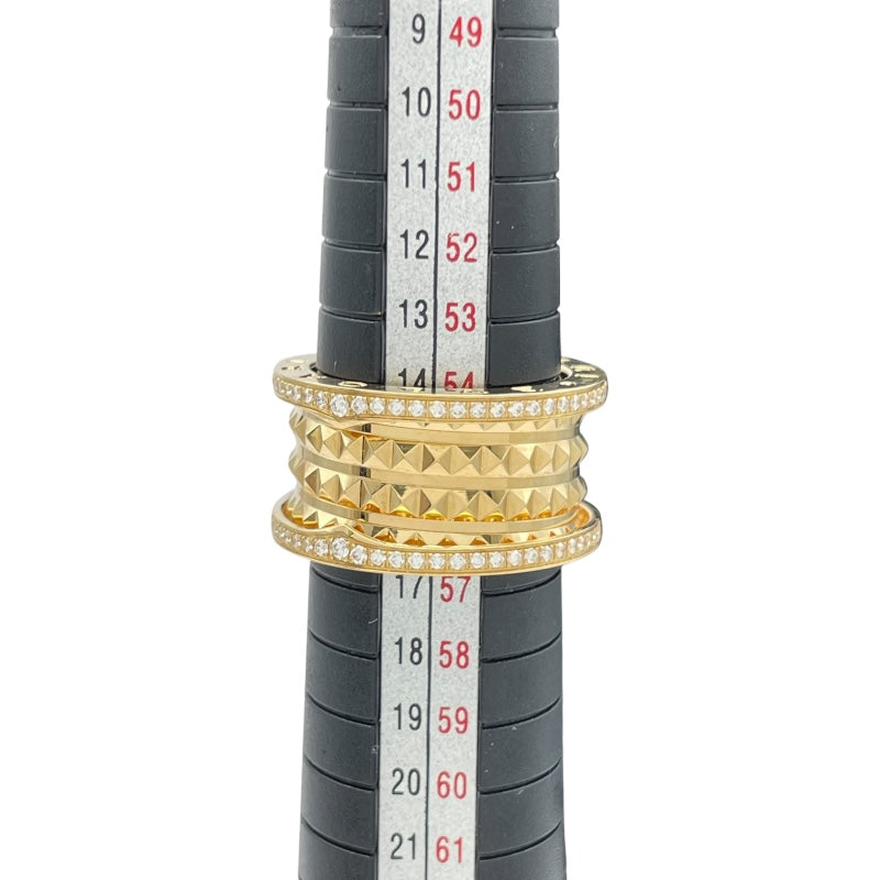 ブルガリ BVLGARI ビーゼロワンロック4バンドリング ゴールド Au750