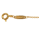 ティファニー TIFFANY＆CO Tスマイルネックレスミニ ゴールド 750PG ジュエリー