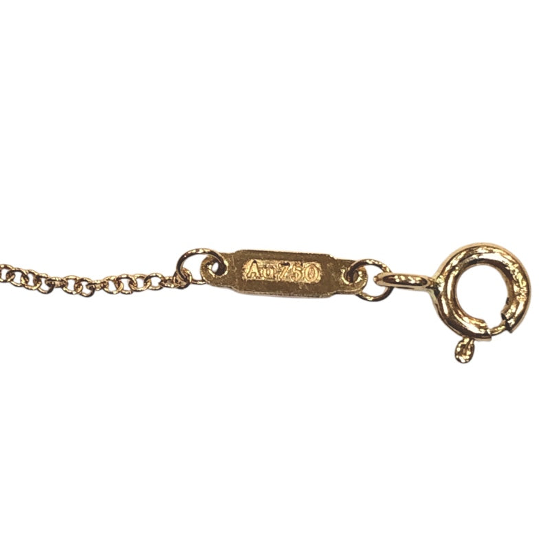 ティファニー TIFFANY＆CO Tスマイルネックレスミニ ゴールド 750PG ジュエリー