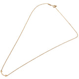 ティファニー TIFFANY＆CO Tスマイルネックレスミニ ゴールド 750PG ジュエリー