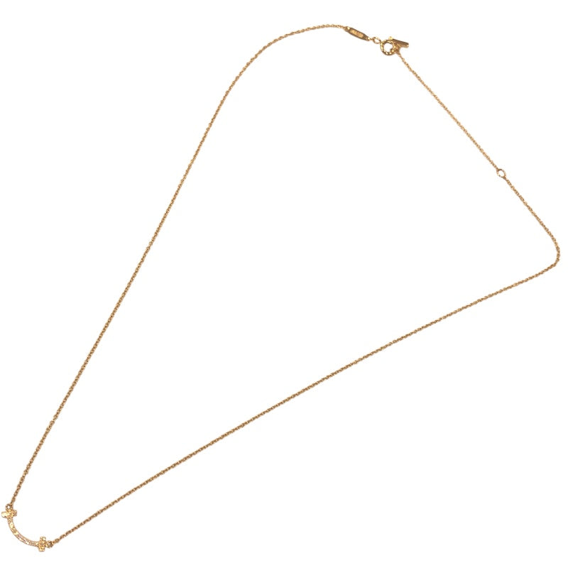 ティファニー TIFFANY＆CO Tスマイルネックレスミニ ゴールド 750PG ジュエリー