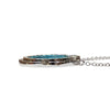 ティファニー TIFFANY＆CO TTWOネックレス シルバー/ブルー 750WG/ターコイズ/ダイヤモンド アクセサリー