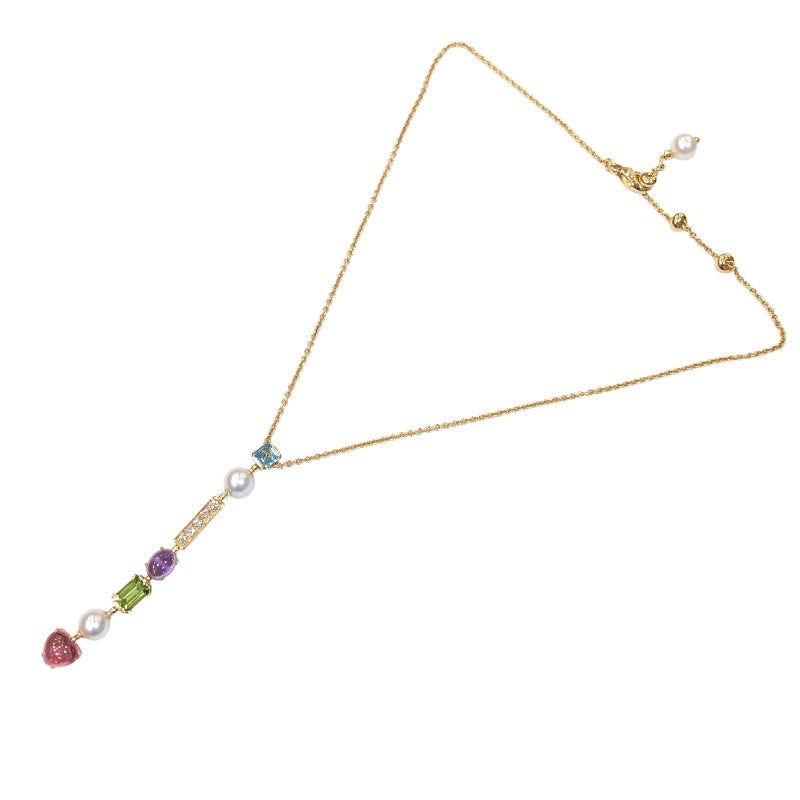 ブルガリ BVLGARI アレグラネックレス ゴールド 750YG ジュエリー