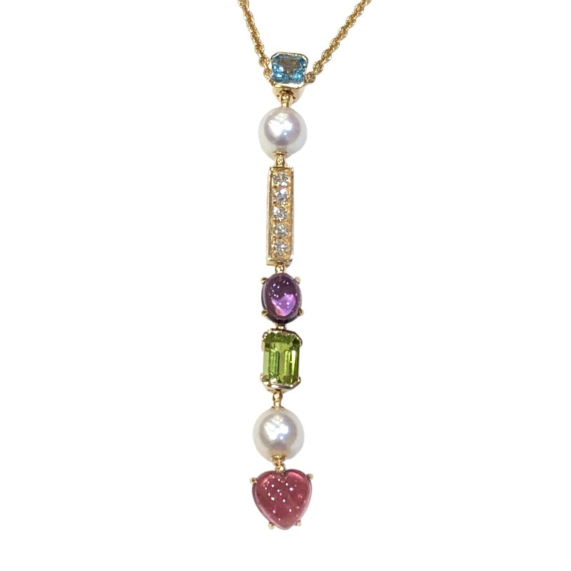 ブルガリ BVLGARI アレグラネックレス ゴールド 750YG ジュエリー