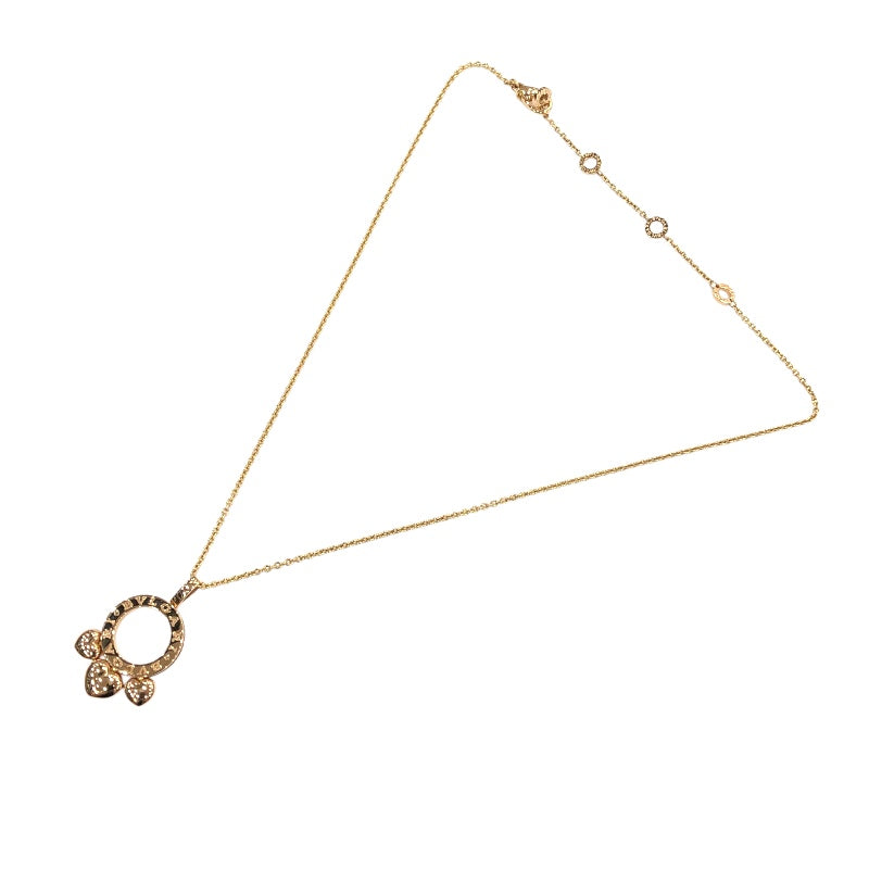 ブルガリ BVLGARI アレグラハートネックレス ゴールド 750PG ジュエリー