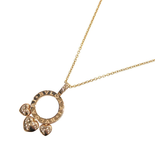 ブルガリ BVLGARI アレグラハートネックレス ゴールド 750PG ジュエリー