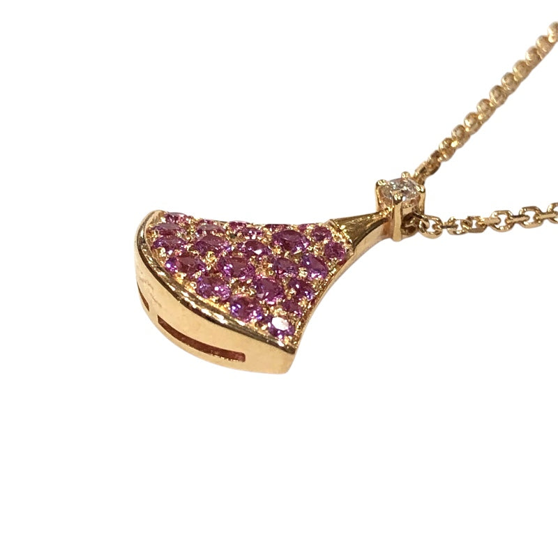 ブルガリ BVLGARI ディーヴァドリームネックレス ゴールド 750PG ジュエリー