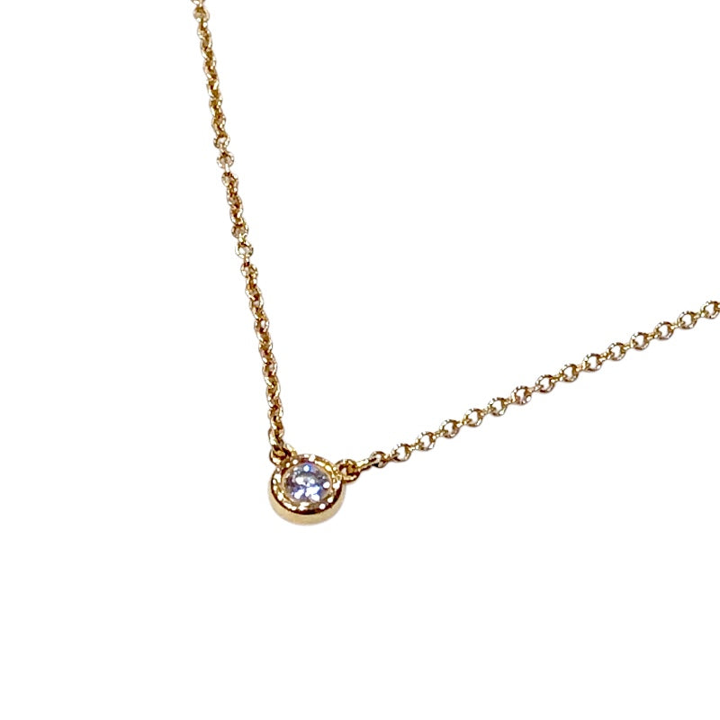 ティファニー TIFFANY＆CO バイザヤードネックレス ゴールド 750PG ジュエリー