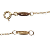 ティファニー TIFFANY＆CO バイザヤードネックレス ゴールド 750PG ジュエリー