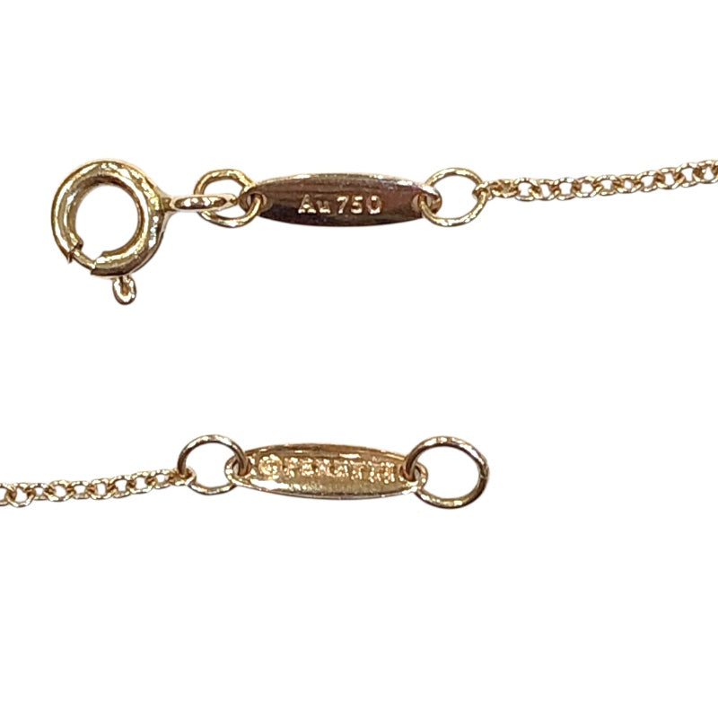 ティファニー TIFFANY＆CO バイザヤードネックレス ゴールド 750PG ジュエリー