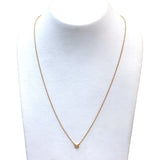 ティファニー TIFFANY＆CO バイザヤードネックレス ゴールド 750PG ジュエリー