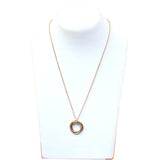 カルティエ Cartier トリニティダイヤネックレス ゴールド 750PG ジュエリー