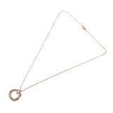カルティエ Cartier トリニティダイヤネックレス ゴールド 750PG ジュエリー
