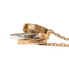 カルティエ Cartier ラブスリーフープダイヤネックレス ゴールド K18ピンクゴールド 750ピンクゴールド ジュエリー