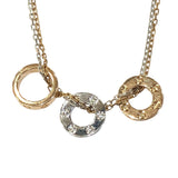 カルティエ Cartier ラブスリーフープダイヤネックレス ゴールド K18ピンクゴールド 750ピンクゴールド ジュエリー