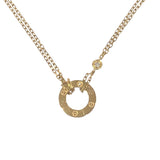 カルティエ Cartier ラブサークルネックレス ゴールド 750 ジュエリー