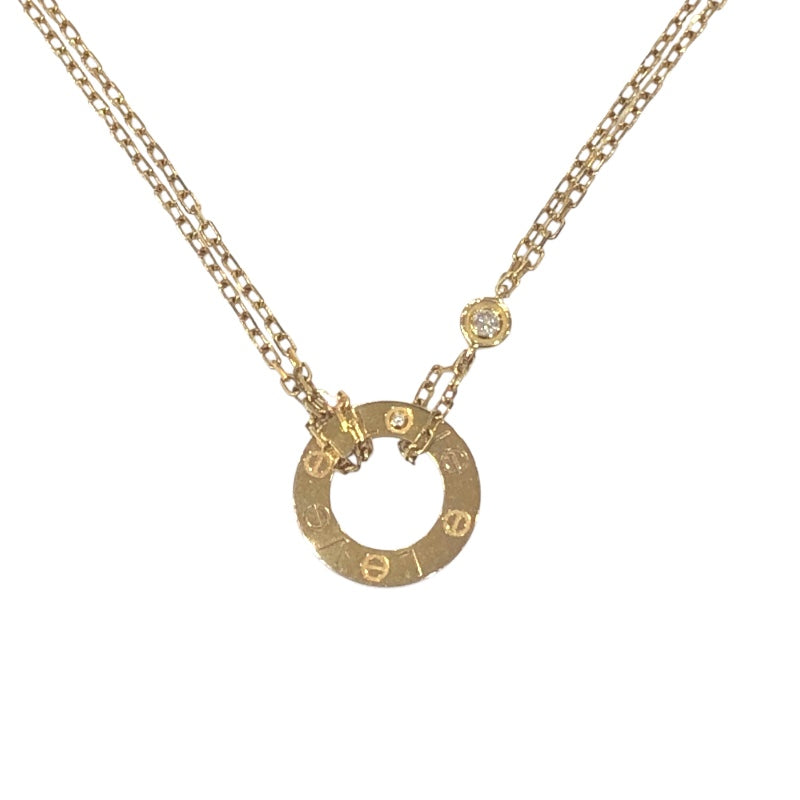 カルティエ Cartier ラブサークルネックレス ゴールド 750 ジュエリー