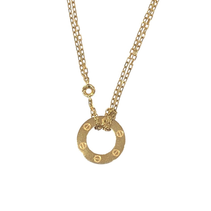 カルティエ Cartier ラブサークルネックレス ゴールド 750 ジュエリー