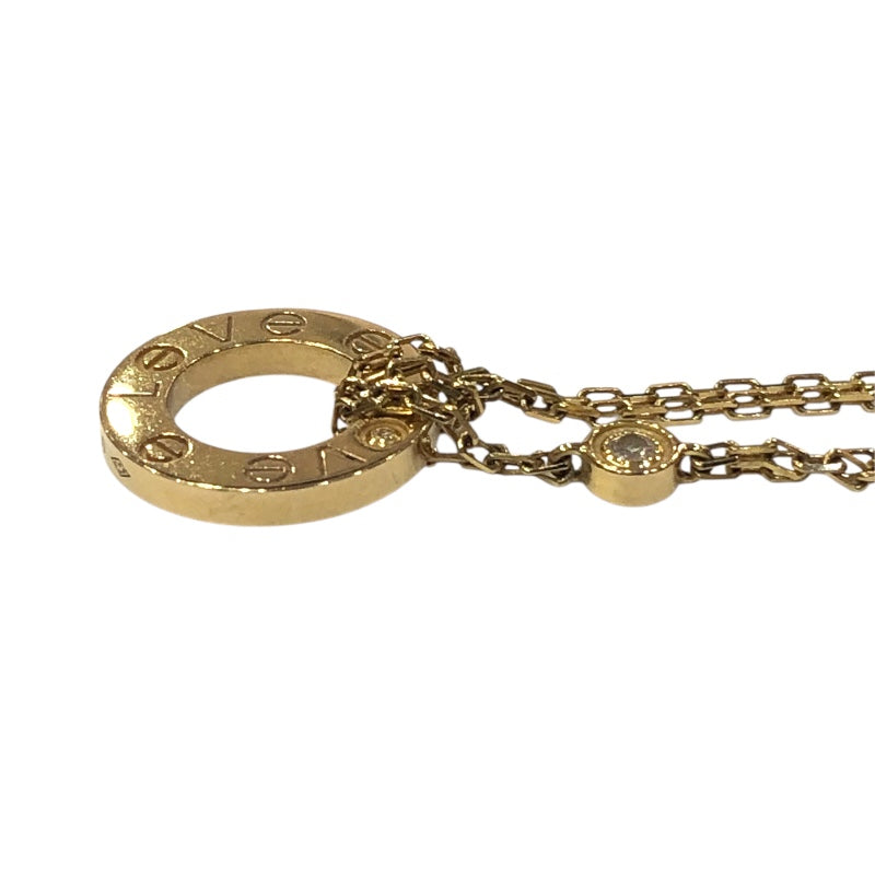 カルティエ Cartier ラブサークルネックレス ゴールド 750 ジュエリー