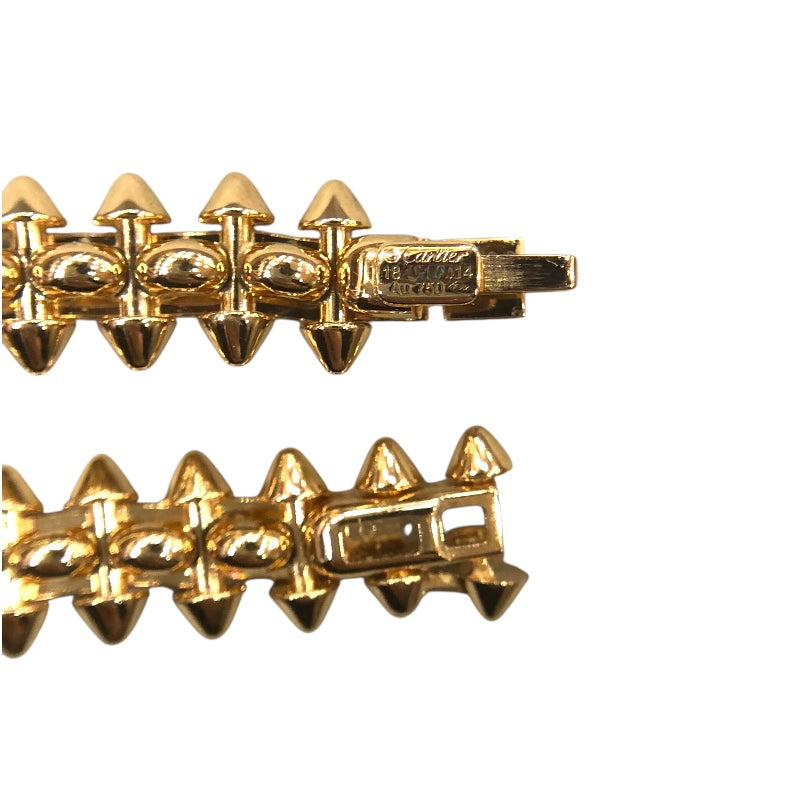 カルティエ Cartier クラッシュドゥフレキシブルブレスMM ピンクゴールド 750PG アクセサリー