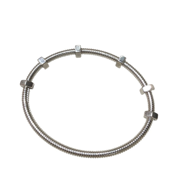 カルティエ Cartier エクルドゥ ブレスレット シルバー 750WG ジュエリー