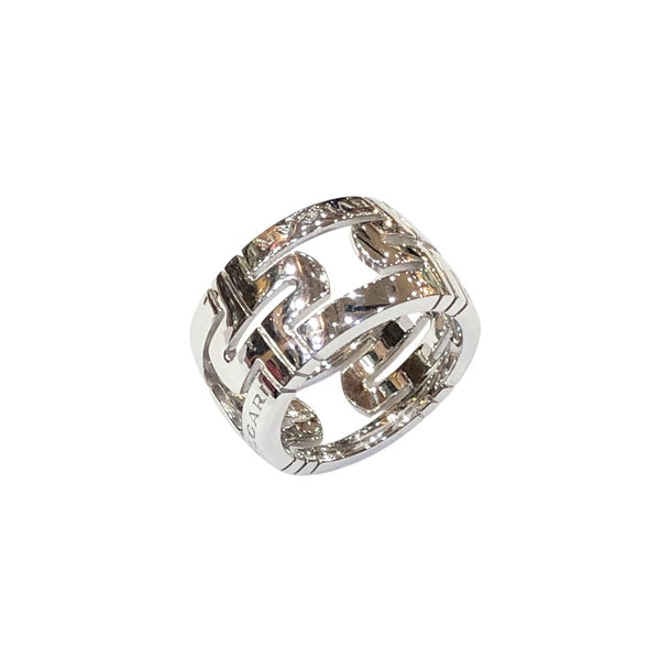 ブルガリ BVLGARI パレンテシリング シルバー 750WG ジュエリー | 中古