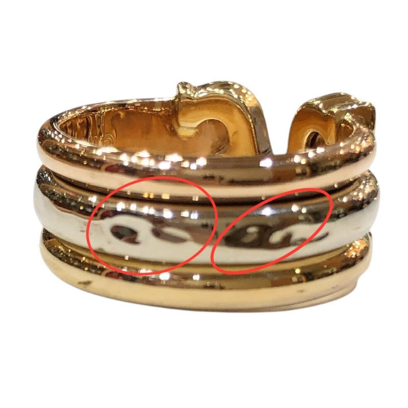 カルティエ Cartier ２Cリング マルチカラー 750 ジュエリー