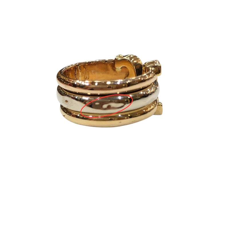 カルティエ Cartier ２Cリング マルチカラー 750 ジュエリー