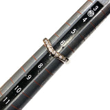 ティファニー TIFFANY＆CO カーブドバンドリング9PD シルバー Pt950 ジュエリー