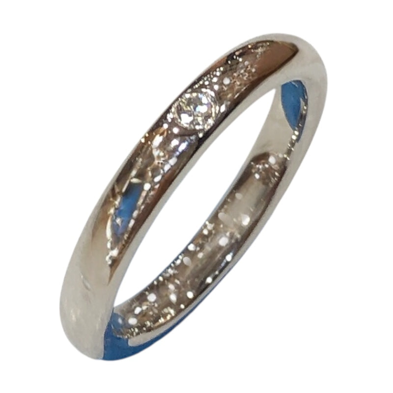 ティファニー TIFFANY＆CO バンドリング シルバー Pt950 ジュエリー