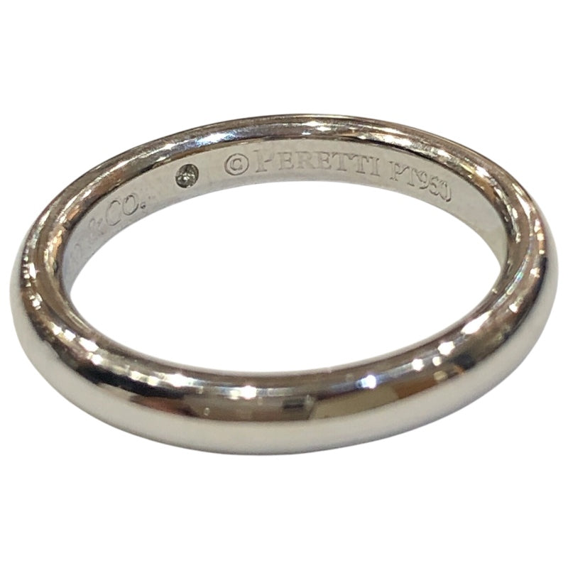 ティファニー TIFFANY＆CO バンドリング シルバー Pt950 ジュエリー