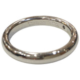 ティファニー TIFFANY＆CO バンドリング シルバー Pt950 ジュエリー