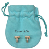 ティファニー TIFFANY＆CO Tワンハギーピアス ゴールド 750PG ジュエリー