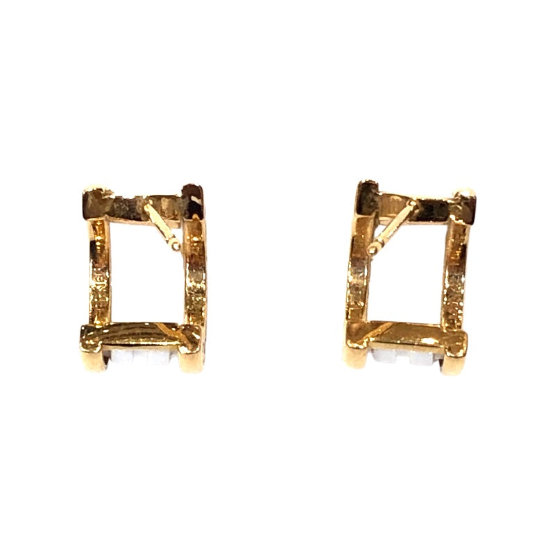 ブルガリ BVLGARI ビーゼロワンピアス ホワイト 750ピンクゴールド/セラミック ジュエリー