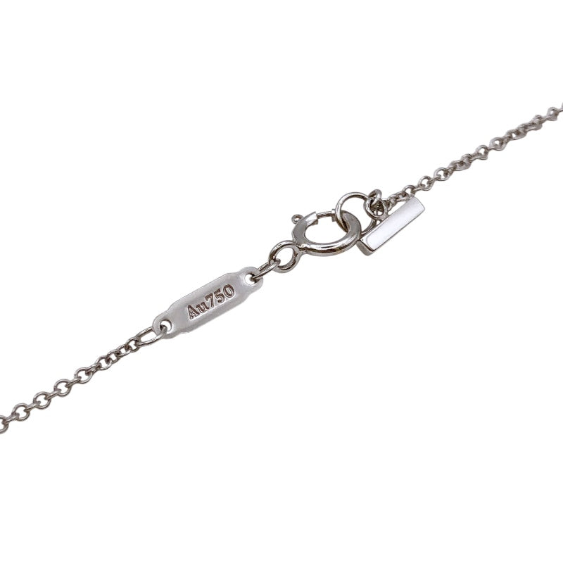 ティファニー TIFFANY＆CO Tスマイルネックレススモール ホワイトゴールド Au750 ジュエリー