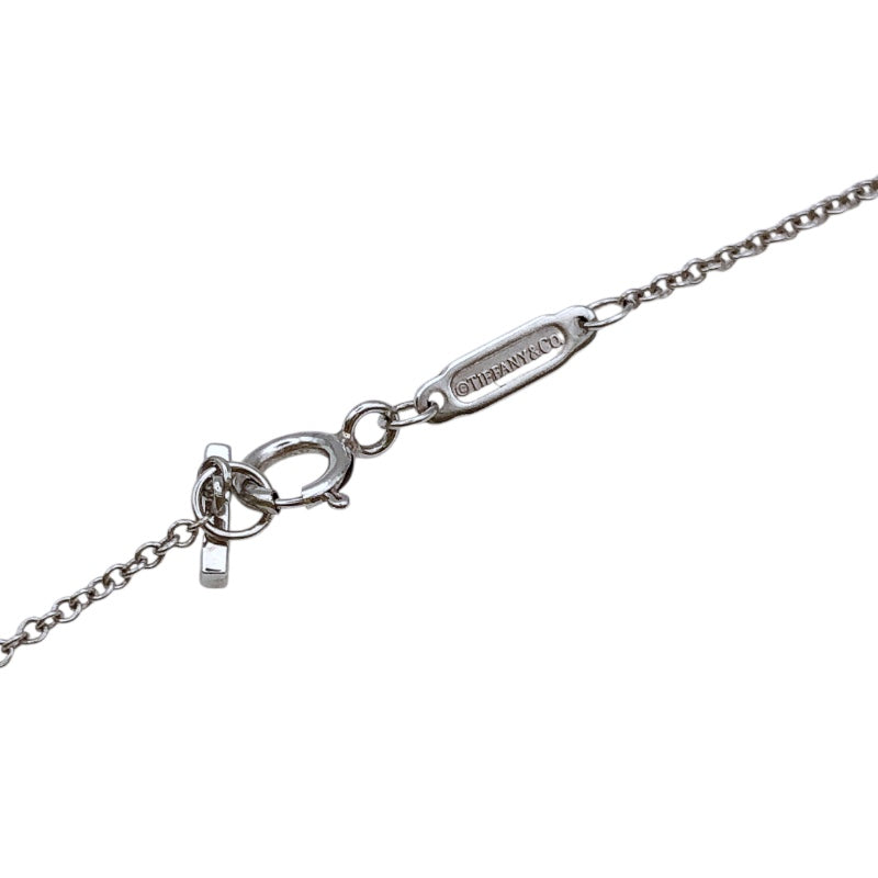 ティファニー TIFFANY＆CO Tスマイルネックレススモール ホワイトゴールド Au750 ジュエリー