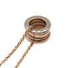 ブルガリ BVLGARI ビーゼロワンパーフェクトミステイクネックレス ゴールドxピンクゴールドxホワイトゴールド 750 ジュエリー
