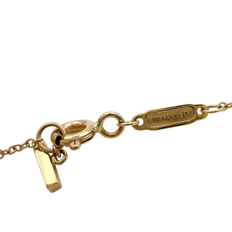 ティファニー TIFFANY＆CO Tスマイル ネックレス マイクロミニ イエローゴールド 750YG ジュエリー