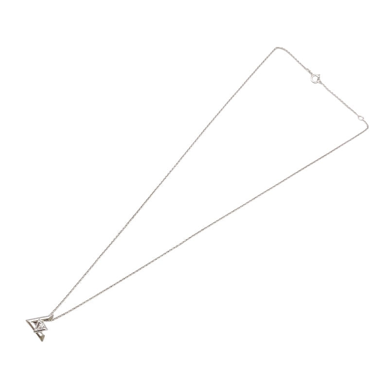 ルイ・ヴィトン LOUIS VUITTON パンダンティフヴォルトワンネックレス 750WG ダイヤモンド ジュエリー