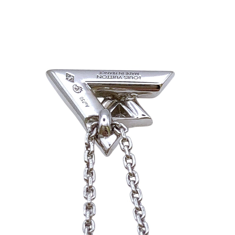 ルイ・ヴィトン LOUIS VUITTON パンダンティフヴォルトワンネックレス 750WG ダイヤモンド ジュエリー