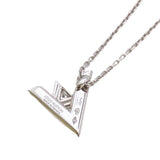 ルイ・ヴィトン LOUIS VUITTON パンダンティフヴォルトワンネックレス 750WG ダイヤモンド ジュエリー