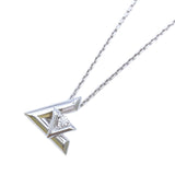 ルイ・ヴィトン LOUIS VUITTON パンダンティフヴォルトワンネックレス 750WG ダイヤモンド ジュエリー