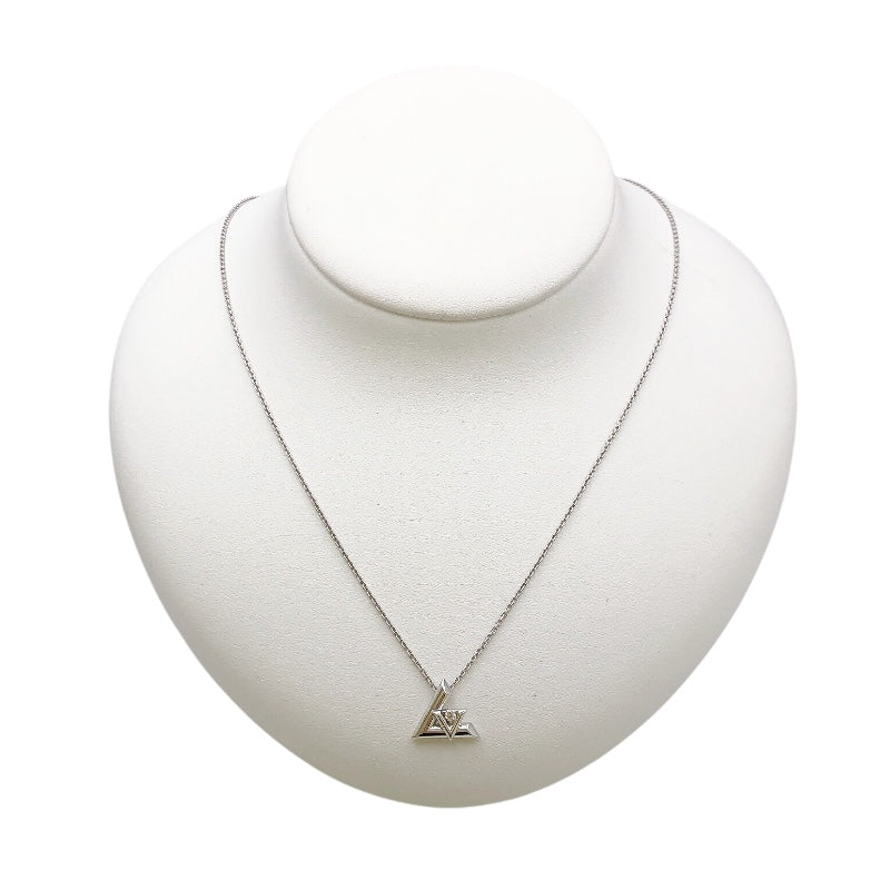 ルイ・ヴィトン LOUIS VUITTON パンダンティフヴォルトワンネックレス 750WG ダイヤモンド ジュエリー