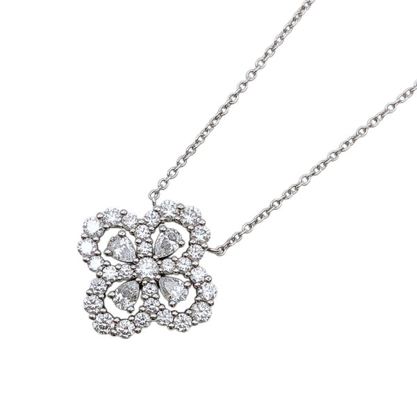 ハリーウィンストン HARRY WINSTON ループバイハリーウィンストンフルモチーフネックレス プラチナ Pt950 ダイヤモンド ジュエリー