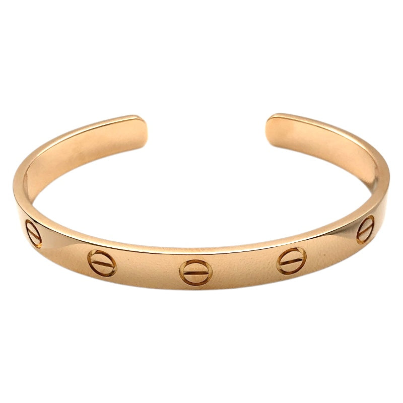 カルティエ Cartier オープンラブブレス ピンクゴールド Au750 ジュエリー