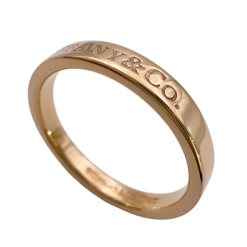 ティファニー TIFFANY＆CO ロゴリング ピンクゴールド 750PG ジュエリー