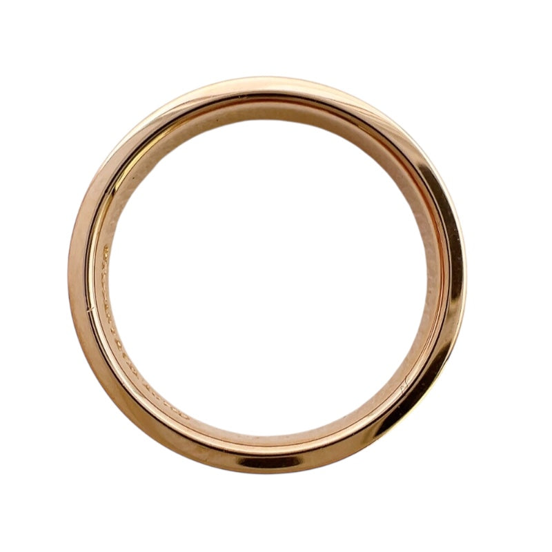 ティファニー TIFFANY＆CO ロゴリング ピンクゴールド 750PG ジュエリー