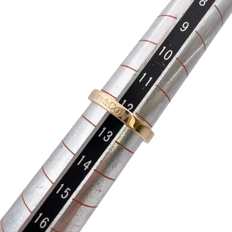 ティファニー TIFFANY＆CO ロゴリング ピンクゴールド 750PG ジュエリー